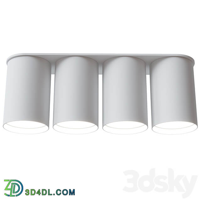 Spot BP New for 4 lamps art. 27945 by Pikartlights 3D Models