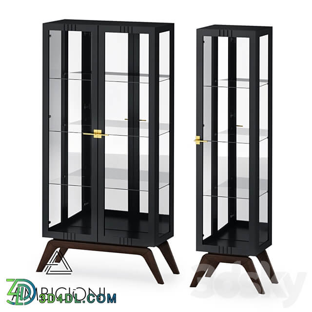 Showcase Ambicioni Monaco Wardrobe Display cabinets 3D Models