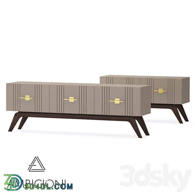 Chest of drawers Ambicioni Monaco 5 Sideboard Chest of drawer 3D Models