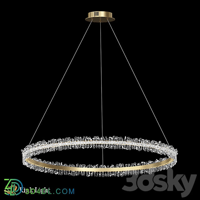 Suspension Laura brass 08242 36A 08243.36A 08244.36A 08248.36A OM Pendant light 3D Models