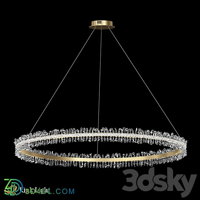 Suspension Laura brass 08242 36A 08243.36A 08244.36A 08248.36A OM Pendant light 3D Models