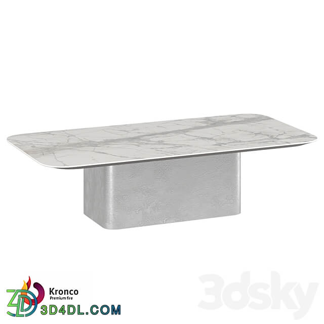 Kronco Kulagio porcelain stoneware coffee table 3D Models