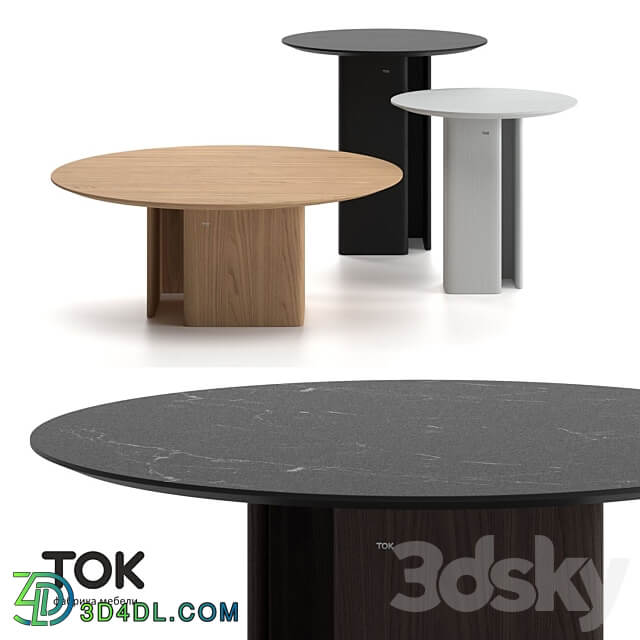  OM SERIES OF TABLES ROL TOK FURNITURE 3D Models