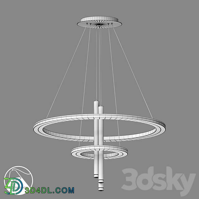 LampsShop.com L1361 Chandelier Crable Pendant light 3D Models