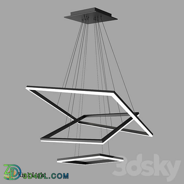 Hanger Altis black 08201 19 OM Pendant light 3D Models