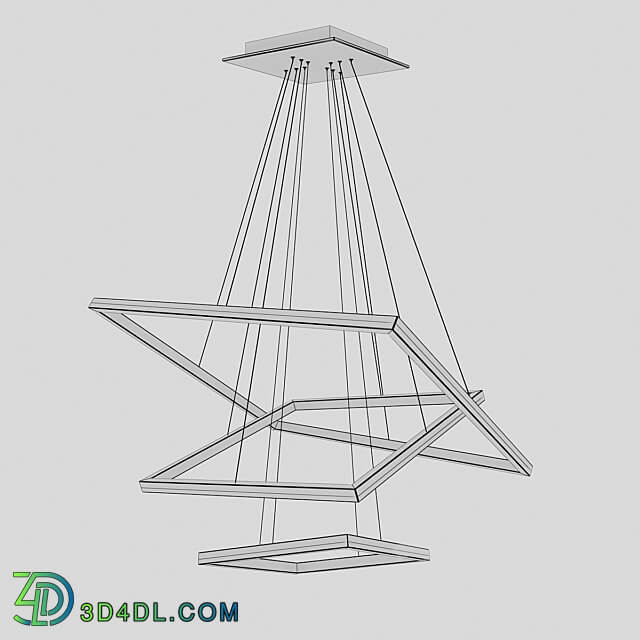 Hanger Altis black 08201 19 OM Pendant light 3D Models