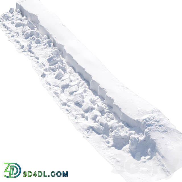 snowdrift 3D Models