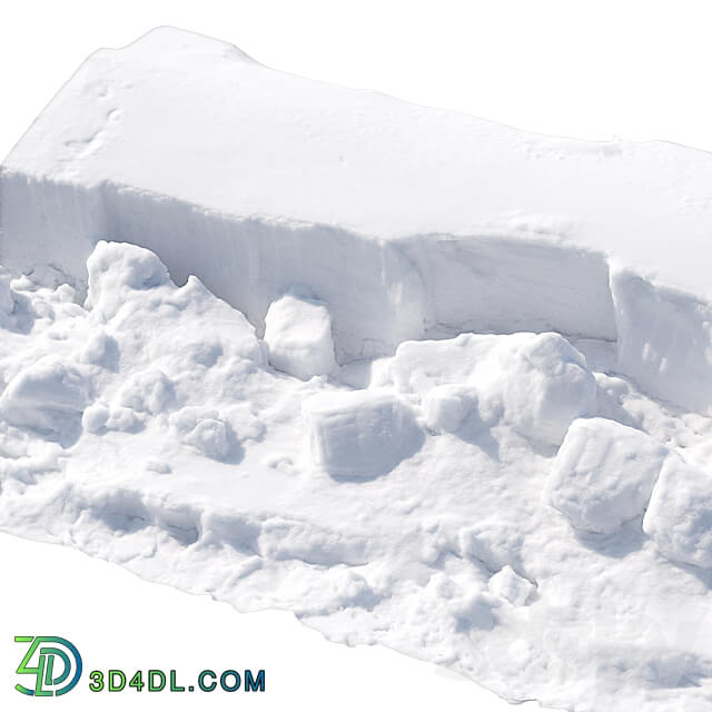 snowdrift 3D Models