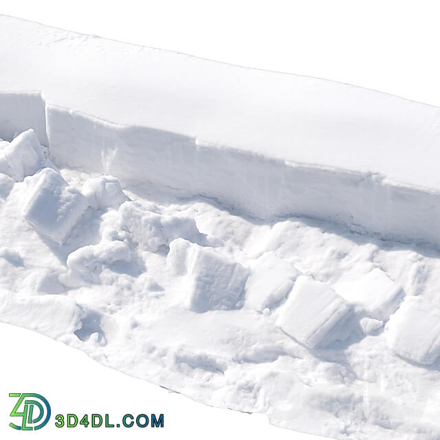 snowdrift 3D Models