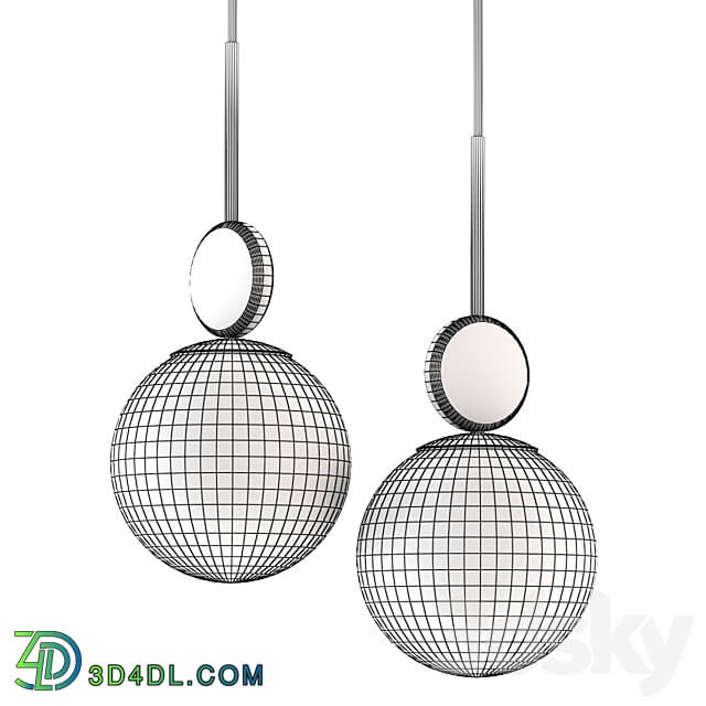 Pendant lamp COPENHAGEN by Vips and Friends Pendant light 3D Models