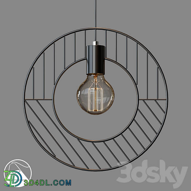 LampsShop.com L1410 Chandelier Brodwan Pendant light 3D Models