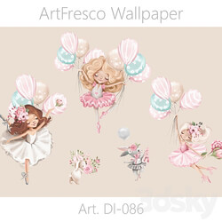 ArtFresco Wallpaper Designer seamless wallpaper Art. Dl 086 3D Models 