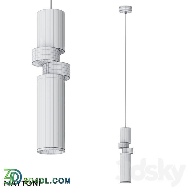 Pendant lamp MOD303PL 01CFL1 MOD303PL 01CFL2 MOD303PL 01CFL3 OM Pendant light 3D Models