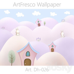 ArtFresco Wallpaper Designer seamless wallpaper Art. Dg 107OM 3D Models 