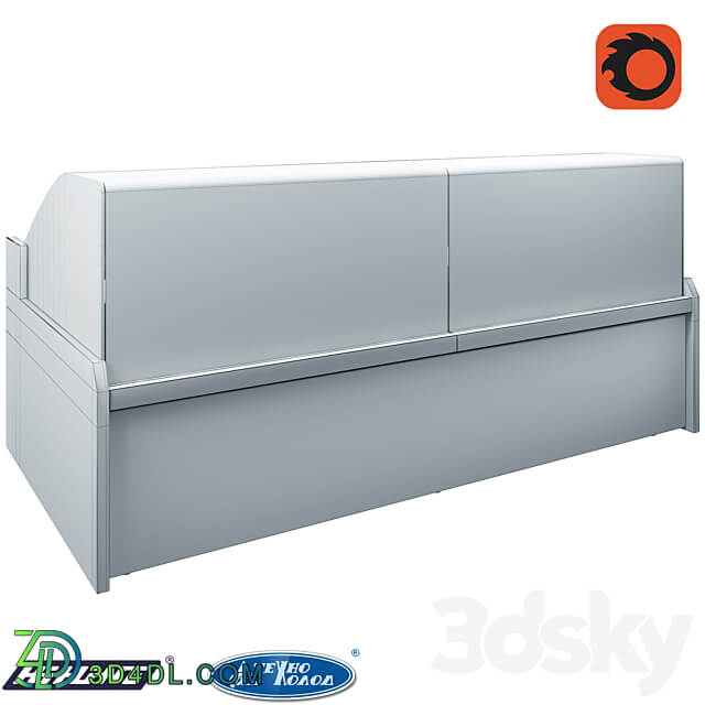 Refrigerated display case 1566 Missouri MC 120 deli OS 120 DBM option 3D Models