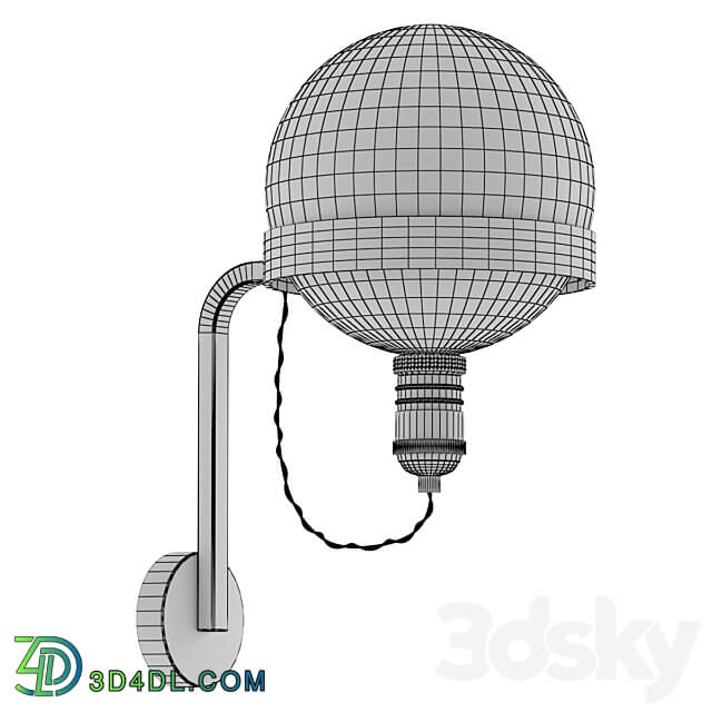 Wall Lamp Applique by Vips and Friends 3D Models