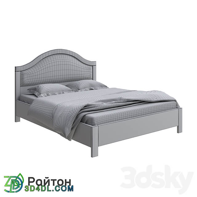 Ontario bed with OM lift mechanism Bed 3D Models