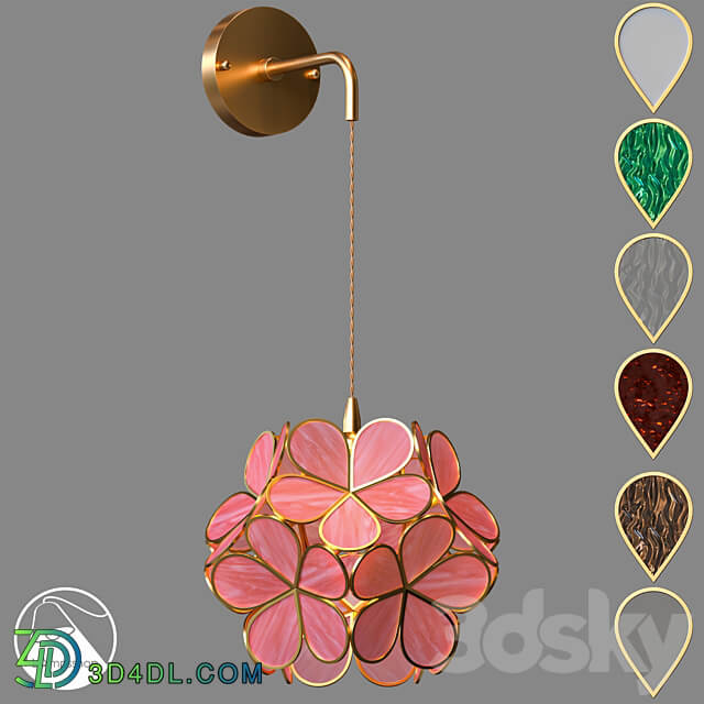 LampsShop.com B4038 Sconce Saria 3D Models