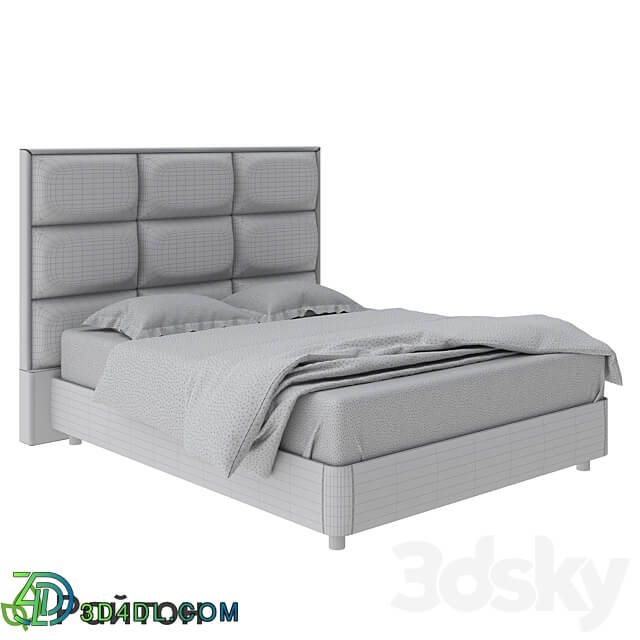 Hampton bed with Raibox base with p m Bed 3D Models