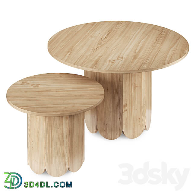 Designer coffee table Chelsea Coffee 3D Models