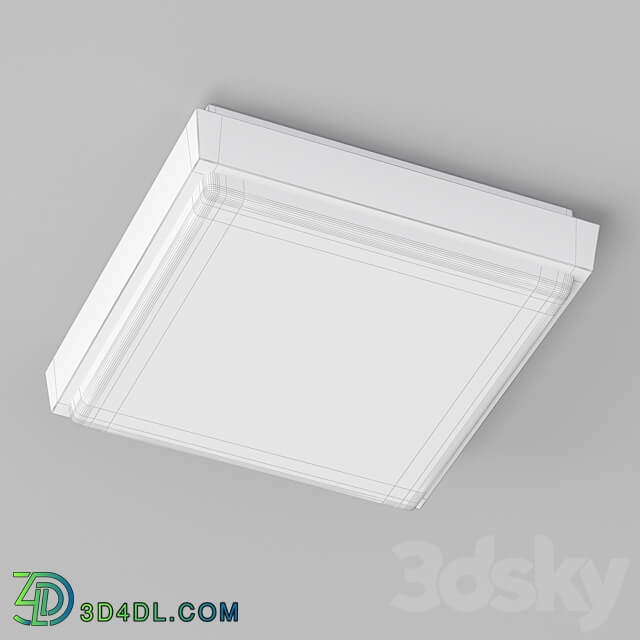 Luminaire LGD AREA S175x175 10W Ceiling lamp 3D Models