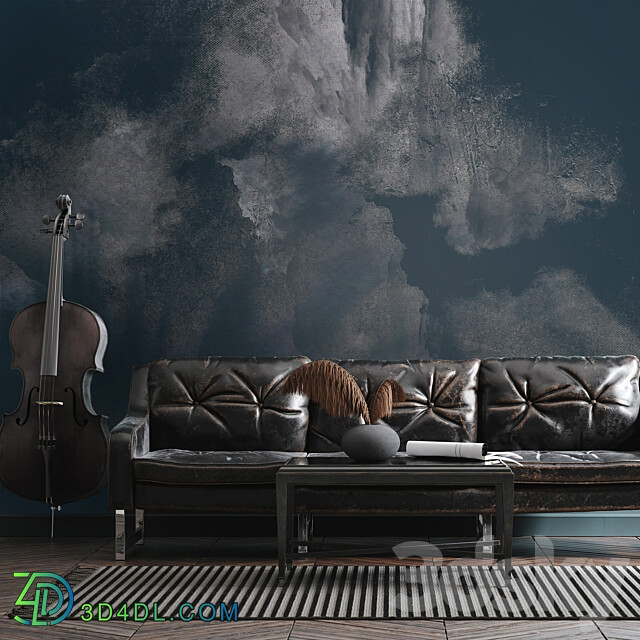 Designer wallpapers EUPHORIA 22 pack 2 3D Models