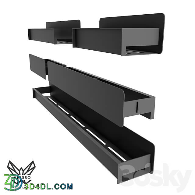 OM Bathroom shelf Arisso Fly 3D Models