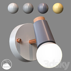 LampsShop.com B4049 Sconce Nordic Original 3D Models 