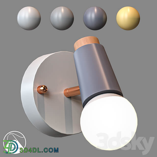 LampsShop.com B4049 Sconce Nordic Original 3D Models