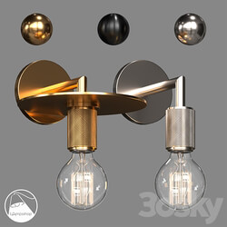 LampsShop.com B4032 Sconce Retro Lamp B 3D Models 