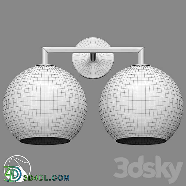 LampsShop.com B4032 Sconce Retro Lamp C 3D Models