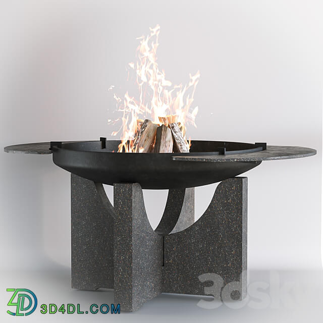 Fire bowl S 80 OM 3D Models