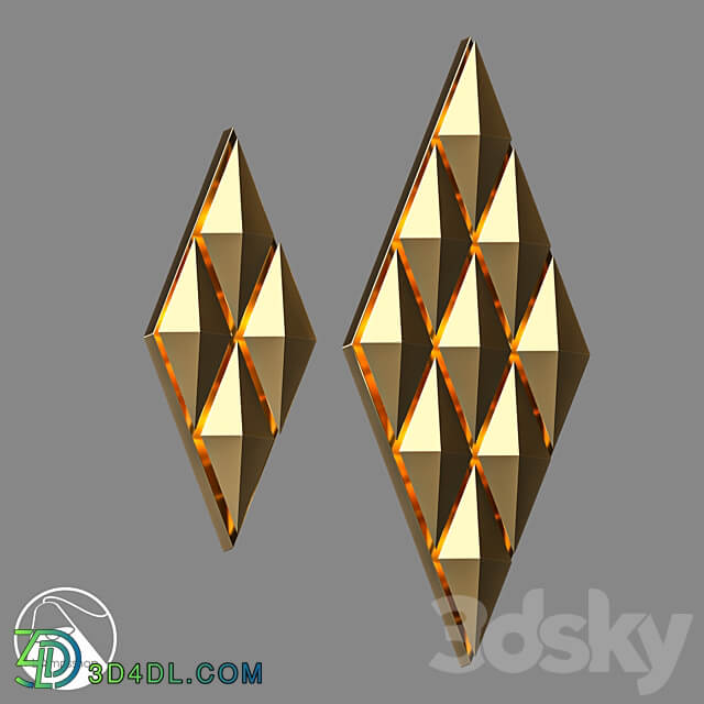 LampsShop.com B4121 Sconce Brill 3D Models