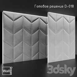 OM WallDream soft panels. 3D Models 