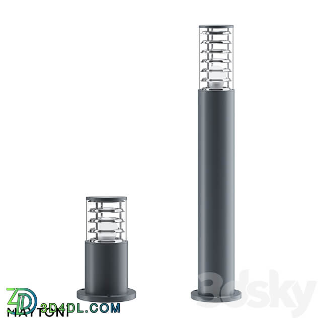 Street lamp pole O576FL 01B O576FL 01B1 O576FL 01GR O576FL 01GR1 3D Models