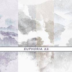 Designer wallpapers EUPHORIA 22 pack 3 3D Models 