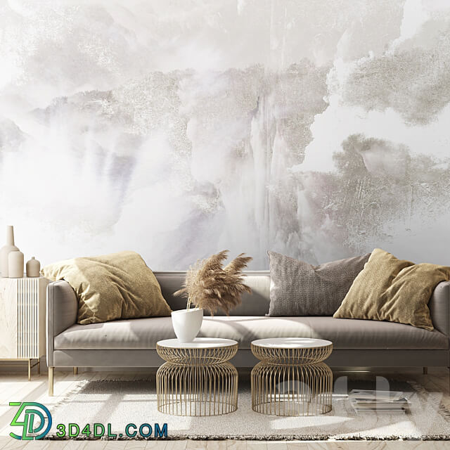 Designer wallpapers EUPHORIA 22 pack 3 3D Models