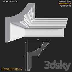 Cornice KG 285ET from RosLepnina 3D Models 