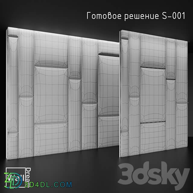 OM Soft panels WallDream 3D Models