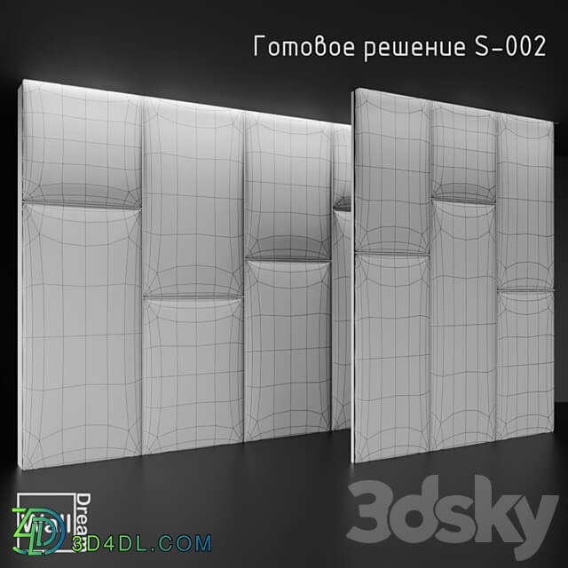 OM Soft panels WallDream 3D Models