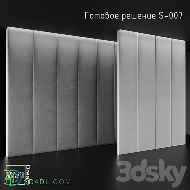 OM Soft panels WallDream 3D Models