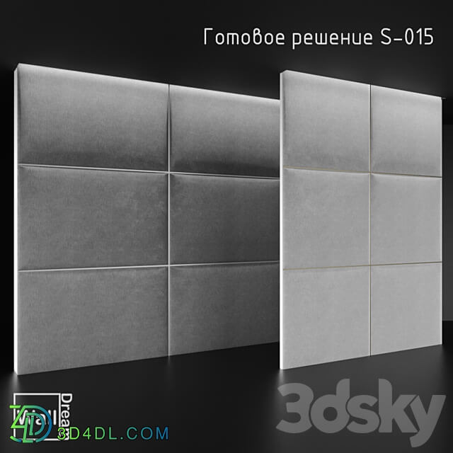 OM Soft panels WallDream 3D Models