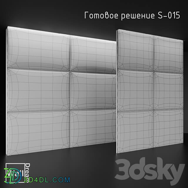 OM Soft panels WallDream 3D Models