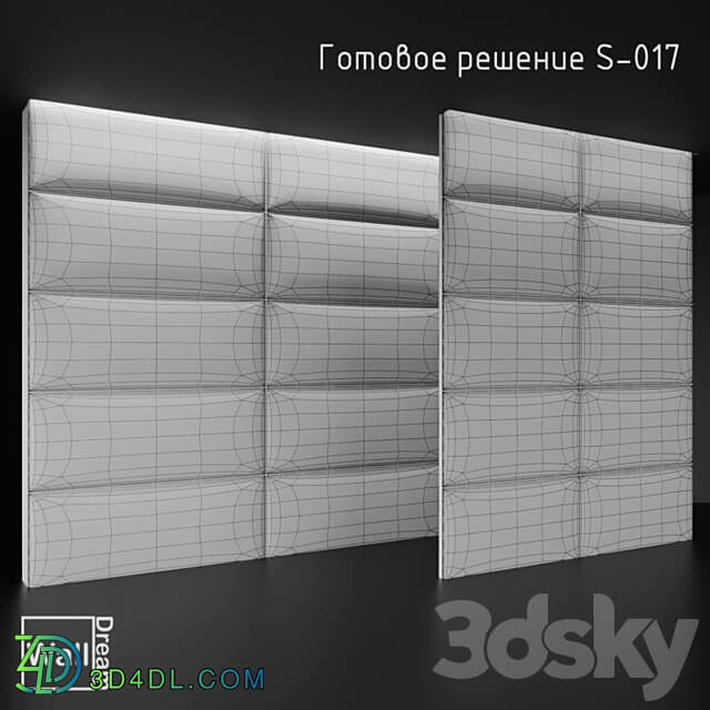 OM Soft panels WallDream 3D Models