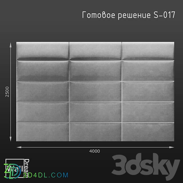 OM Soft panels WallDream 3D Models