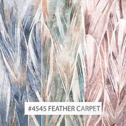 Creativille wallpapers 4545 Feather Carpet 3D Models 