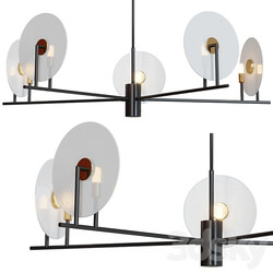 Aromas del Campo Erto C1257 5 chandelier Pendant light 3D Models 