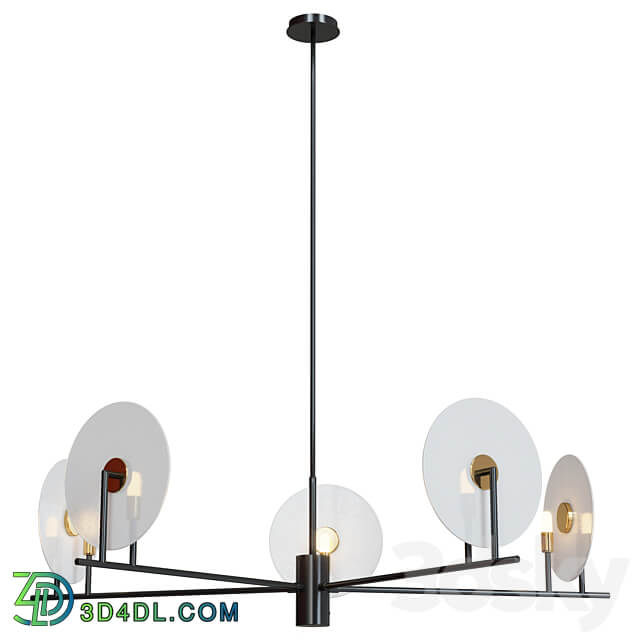 Aromas del Campo Erto C1257 5 chandelier Pendant light 3D Models