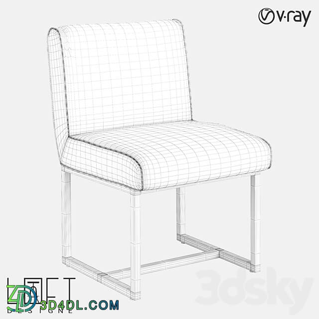 Chair LoftDesigne 2156 model 3D Models