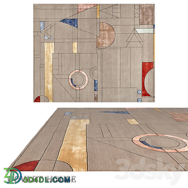  OM Carpet DOVLET HOUSE art 16446 3D Models